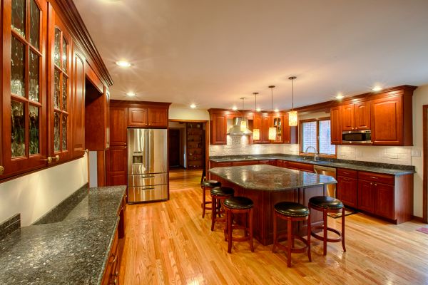 Cherry Kitchen Cabinet Repair in Harker Heights